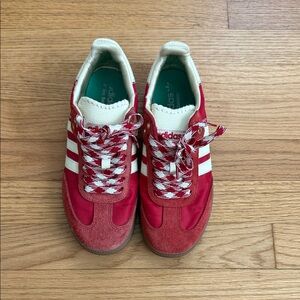Adidas X Wales Bonner Red & White Sneakers